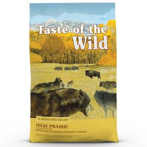 Oferta de Taste of the Wild Dog High Prairie Bisonte y Ciervo pienso para perros grain free por 12,87€ en Planeta Huerto