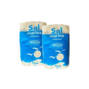 Oferta de Pack 2x Sal marina atlantica fina Biocop 1kg por 2,28€ en Planeta Huerto