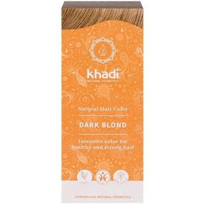 Oferta de Tinte natural Rubio oscuro ceniza Khadi 100 g por 13,39€ en Planeta Huerto