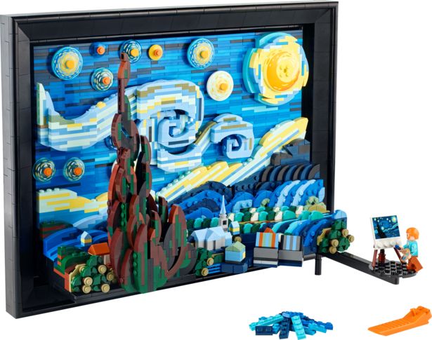 Oferta de Vincent van Gogh: La Noche Estrellada por 169,99€ en LEGO