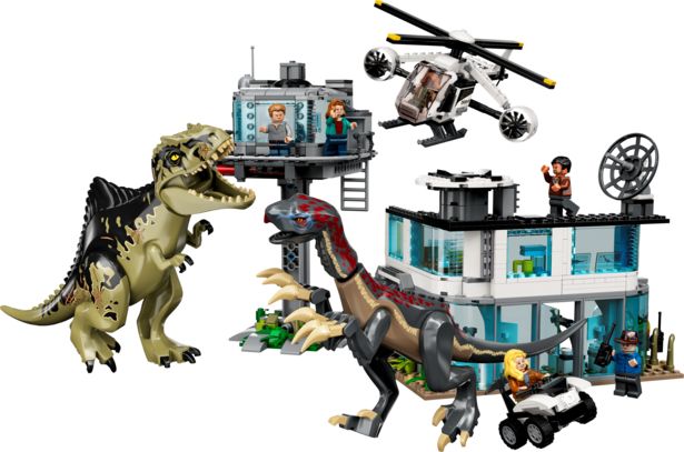 Oferta de Ataque del Giganotosaurio y el Therizinosaurio por 129,99€ en LEGO