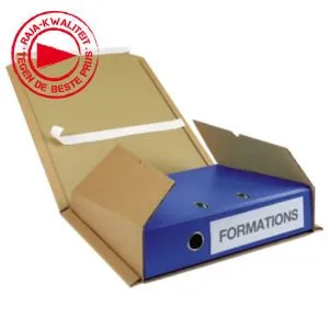 Oferta de Caja de cartón blanca canal simple por 0,64€ en RAJA