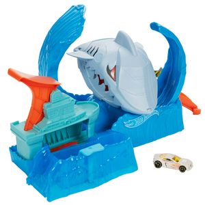 Oferta de Conjunto de juego Robo Shark frenético de Hot Wheels por 34,99€ en Fisher-Price