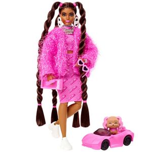 Oferta de Barbie Extra Traje logo Barbie Años 80 por 34,99€ en Fisher-Price