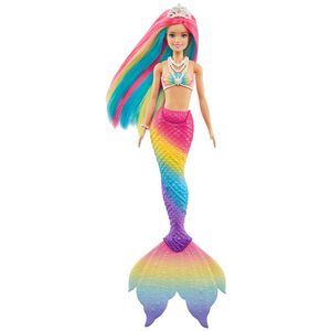 Oferta de Barbie Sirena cambia de color por 34,99€ en Fisher-Price