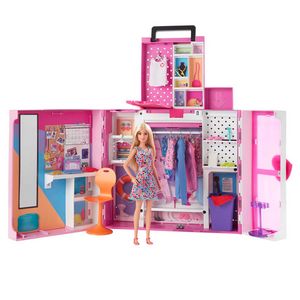 Oferta de Barbie Fashionista Armario de ensueño 2.0 con muñeca por 89,99€ en Fisher-Price