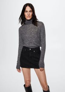 Oferta de Minifalda denim por 9,99€ en MANGO