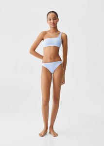 Oferta de Bikini asimétrico rayas por 25,99€ en MANGO
