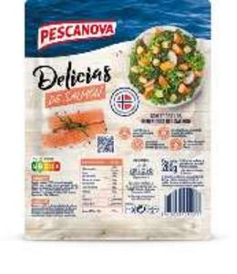 Oferta de Delicias de Salmón Congelado Pescanova 280 g por 3,95€ en Froiz