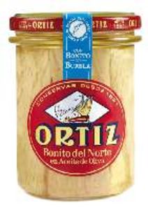 Oferta de Bonito del Norte Ortiz en aceite de oliva frasco 150 g por 5,99€ en Froiz