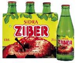 Oferta de Sidra Ziber Pack 6x25 cl por 2,95€ en Froiz
