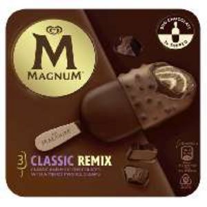 Oferta de Frigo Magnum clásico remix 3 u 198 g por 3,59€ en Froiz
