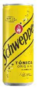 Oferta de Tónica Schweppes lata 33 cl por 0,89€ en Froiz