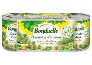 Oferta de Guisantes Bonduelle al natural fácil apertura Pack 3x140 g por 2,75€ en Froiz