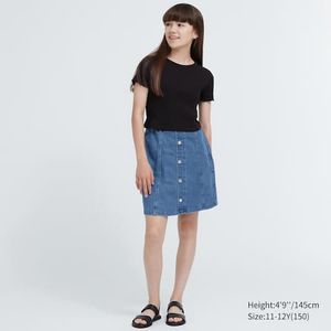 Oferta de Falda Vaquera Niña por 14,9€ en Uniqlo