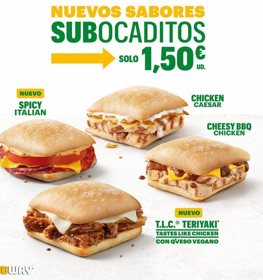 Subway Las Palmas Ofertas y cupones descuentos Semanales