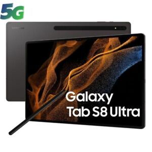 Oferta de Tablet samsung galaxy tab s8 ultra 14.6'/ 8gb/ 128gb/ octacore/ 5g/ gris grafito por 1354,66€ en eBay