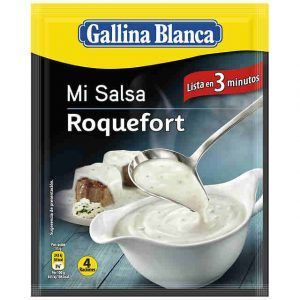 Oferta de SALSA GALLINA BLANCA ROQUEFORT 23GRSALSA GALLINA BLANCA ROQUEFORT 23GR por 1,65€ en Pròxim Supermercados