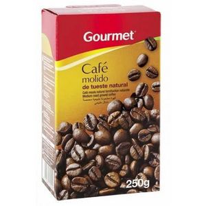 Oferta de CAFÉ GOURMET MOLIDO NATURAL 250GR					CAFÉ GOURMET MOLIDO NATURAL 250GR por 1,75€ en Pròxim Supermercados