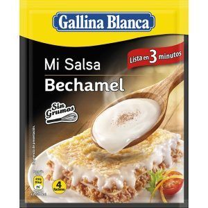 Oferta de SALSA GALLINA BLANCA BECHAMEL SOBRESALSA GALLINA BLANCA BECHAMEL SOBRE por 1,65€ en Pròxim Supermercados