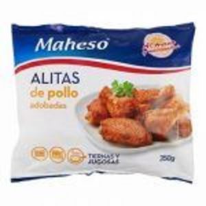 Oferta de ALAS DE POLLO MAHESO 350GR					ALAS DE POLLO MAHESO 350GR por 3,99€ en Pròxim Supermercados