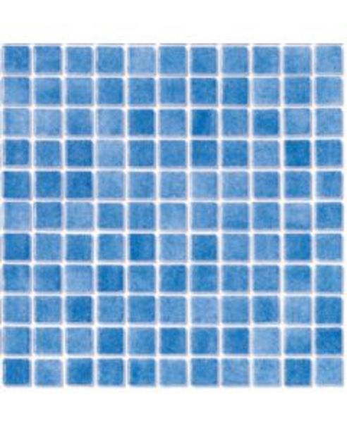 Oferta de Gresite piscina azul 31,6x31,6cm por 23,9€ en Brico Depôt