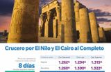 Oferta de Cruceros por el Nilo  por 1262€ en B The travel Brand