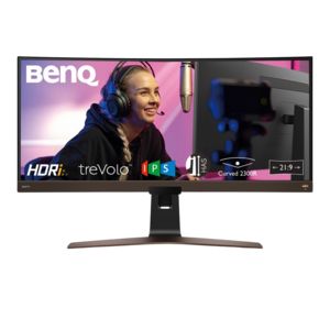 Oferta de Monitor - BenQ EW3880R, 37.5 ", WQHD+, 4 ms, 60 hZ, Curvado, USB-C/ HDMI/ DP, 1.070 billones de colores, Negro por 787,5€ en Media Markt
