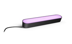 Oferta de Bombilla - Philips Hue Play, Barra de luz negra, Inteligente, LED, Luz blanca y de color, Domótica por 58,49€ en Media Markt