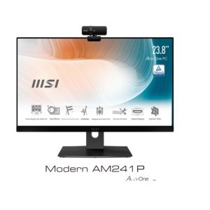 Oferta de All in One - MSI Modern AM241P 11M-011EU, 23.8" FHD, Intel® Core™ i5-1135G7, 8 GB RAM, 256 GB SSD, W10P, Negro por 867€ en Media Markt