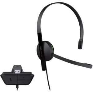 Oferta de Auriculares - Microsoft S5V-00015 Xbox One Chat Headset, De diadema,Con cable, Micrófono, Negro por 17,24€ en Media Markt