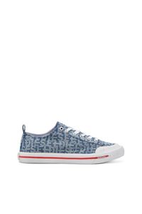 Oferta de Deportivas en denim monograma por 92€ en Diesel