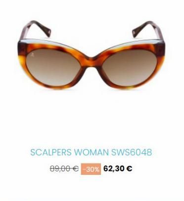 Oferta de SCALPERS WOMAN SWS6048 89,00 € -30% 62,30 €  por 62,3€ en Federópticos