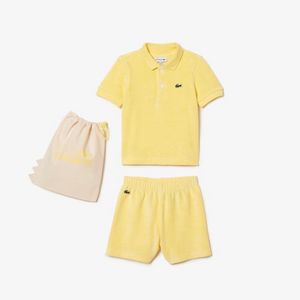 Oferta de Pack de pijama infantil Lacoste con bolsa de viaje por 90€ en Lacoste