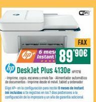 Oferta de Fax HP en PCBox