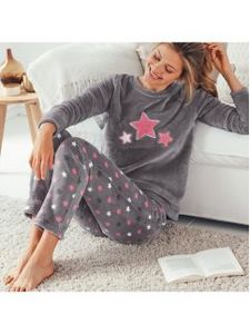 Oferta de Pijama 2 piezas tejido polar mujer por 33,99€ en Venca