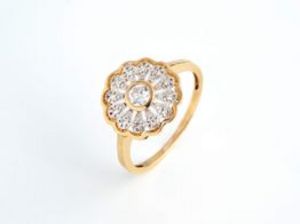Oferta de Sortija oro 18k con circonita por 190,95€ en Cash Converters