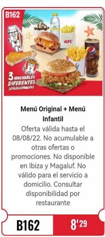 Oferta de Viajes a Ibiza KFC en KFC