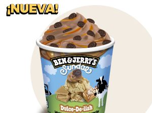 Oferta de Tarrina Sundae Dulce-De-Lish Grande por 4,95€ en Telepizza