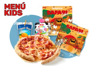 Oferta de Menú Kids por 4,95€ en Telepizza