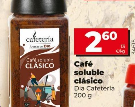 Oferta de Café soluble Dia por 2,6€ en Dia Market