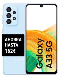 Oferta de Samsung Galaxy A33 5G 128GB por 4€ en Yoigo