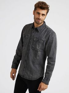 Oferta de Camisa vaquera corte regular por 99€ en Guess