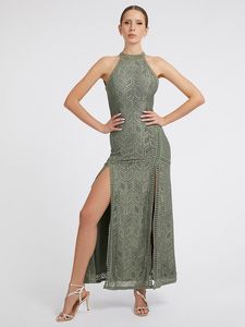 Oferta de Vestido largo de encaje por 170€ en Guess