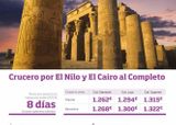 Oferta de Cruceros por el Nilo  por 1294€ en Viajes Eroski