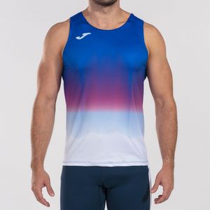 Oferta de Camiseta tirantes hombre Elite VII royal blanco rojo por 15,29€ en Joma