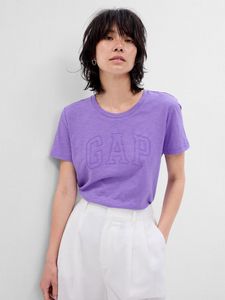 Oferta de Mujer | Camiseta con logo Gap 100% Algodón Orgánico por 17€ en GAP