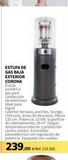 Oferta de Estufa de gas  por 239€ en Coferdroza