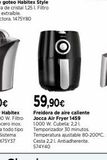 Oferta de Freidora de aire Jocca por 59,9€ en Cadena88