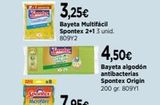 Oferta de Bayeta Spontex por 4,5€ en Cadena88